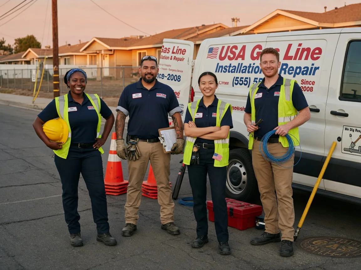 Gas Line Installation company in Media, IL