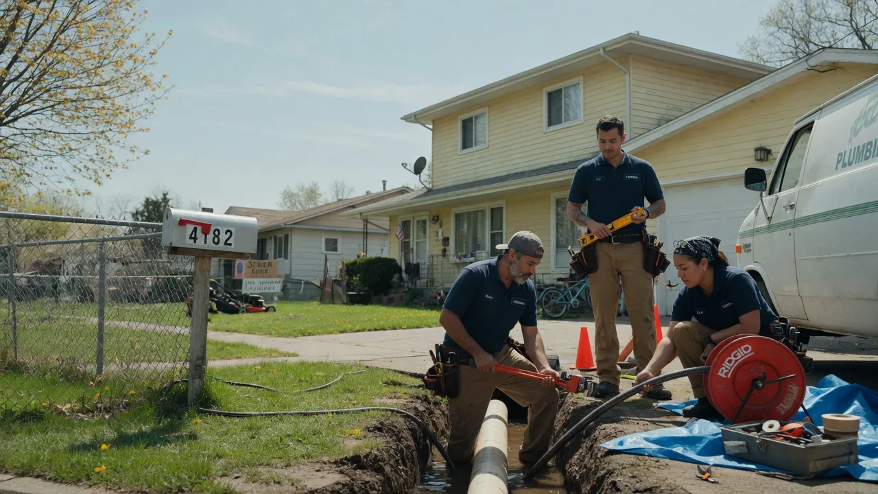 Gas Line Repair in Media, IL near me